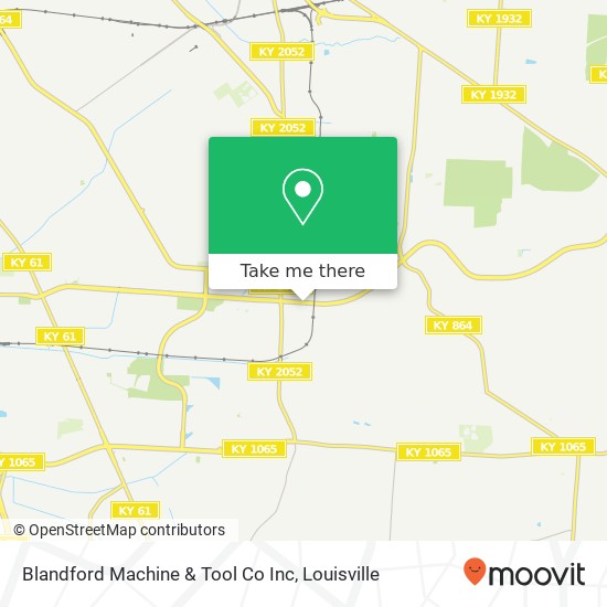 Blandford Machine & Tool Co Inc map