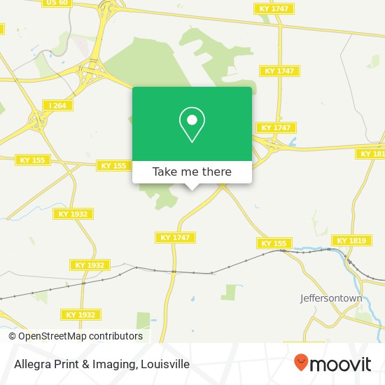 Allegra Print & Imaging map