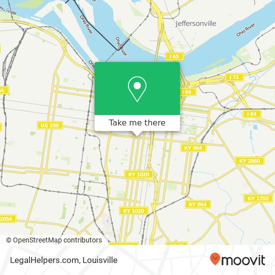 LegalHelpers.com map