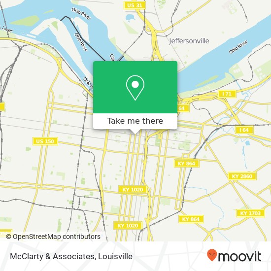 McClarty & Associates map