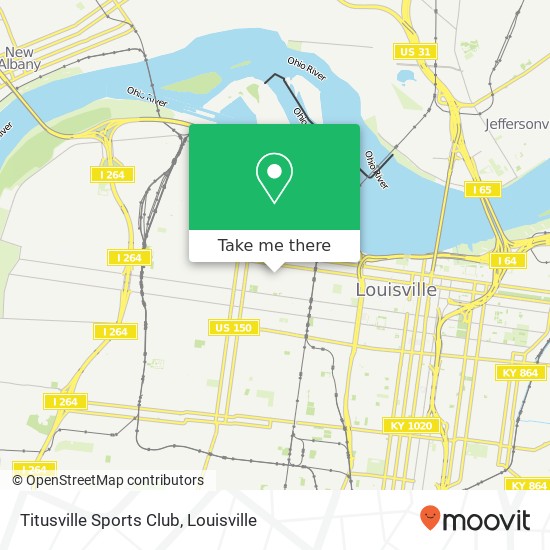 Mapa de Titusville Sports Club