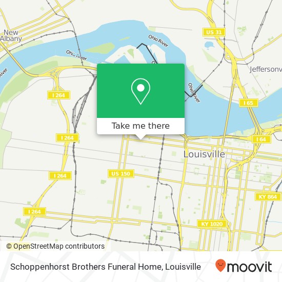 Mapa de Schoppenhorst Brothers Funeral Home