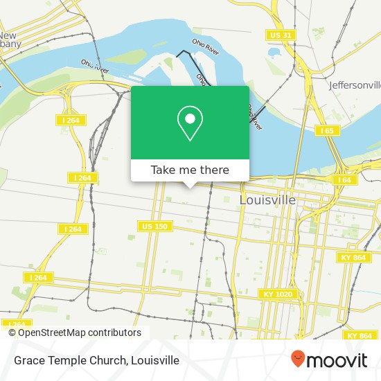 Grace Temple Church map