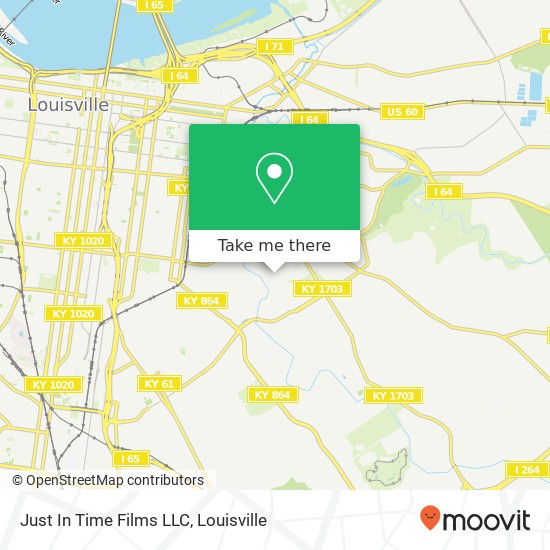 Mapa de Just In Time Films LLC