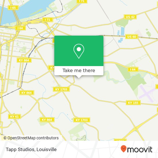 Tapp Studios map