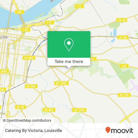 Catering By Victoria map