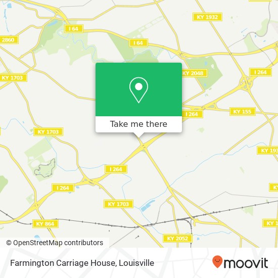 Mapa de Farmington Carriage House