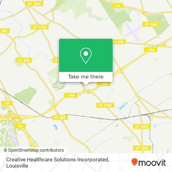 Creative Healthcare Solutions Incorporated map