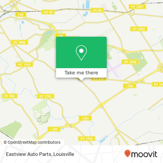 Eastview Auto Parts map