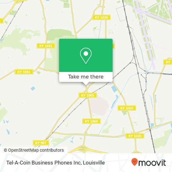 Mapa de Tel-A-Coin Business Phones Inc