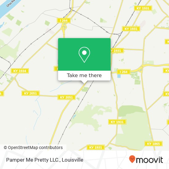 Pamper Me Pretty LLC. map