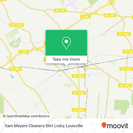 Mapa de Sam Meyers Cleaners-Shrt Lndry