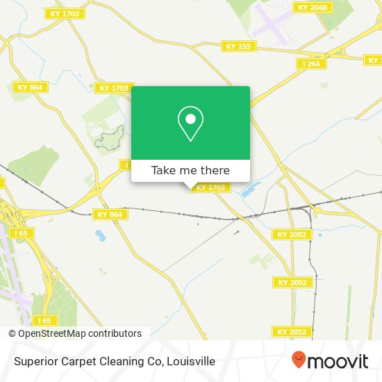 Superior Carpet Cleaning Co map