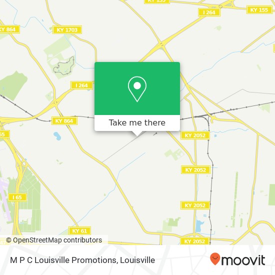 M P C Louisville Promotions map