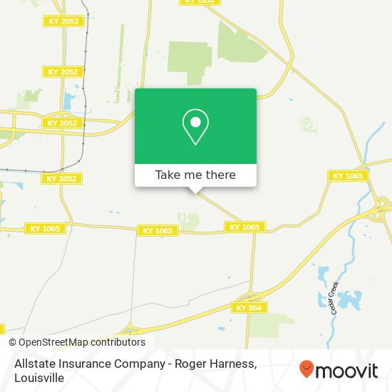 Mapa de Allstate Insurance Company - Roger Harness