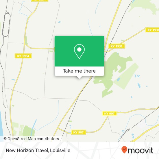 Mapa de New Horizon Travel
