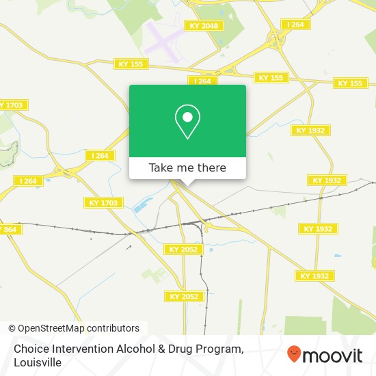 Mapa de Choice Intervention Alcohol & Drug Program