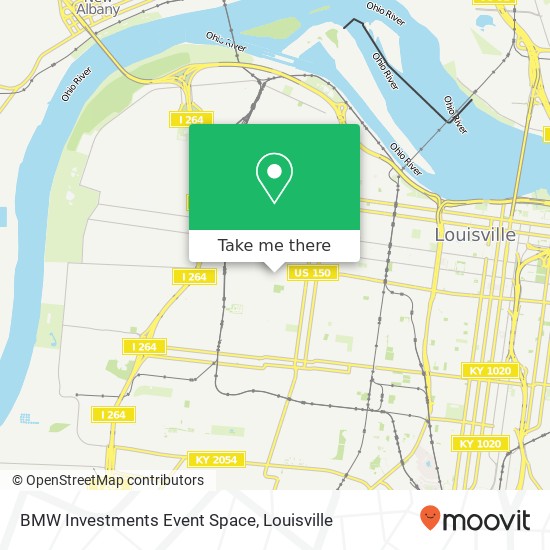 BMW Investments Event Space map