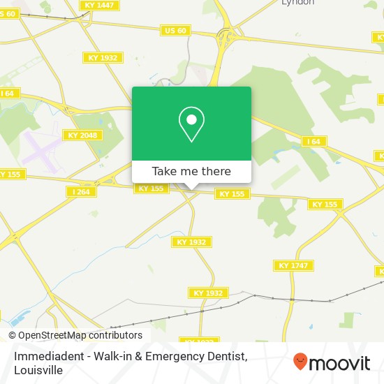 Immediadent - Walk-in & Emergency Dentist map