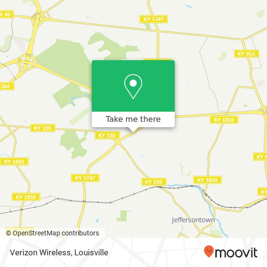 Verizon Wireless map