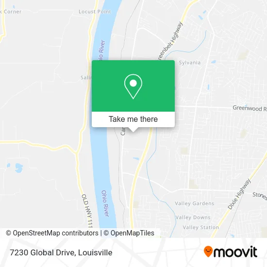 7230 Global Drive map