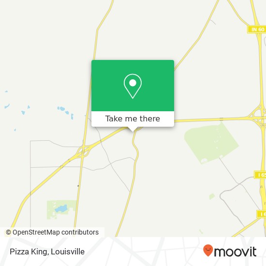 Pizza King map