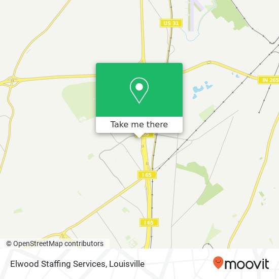 Elwood Staffing Services map