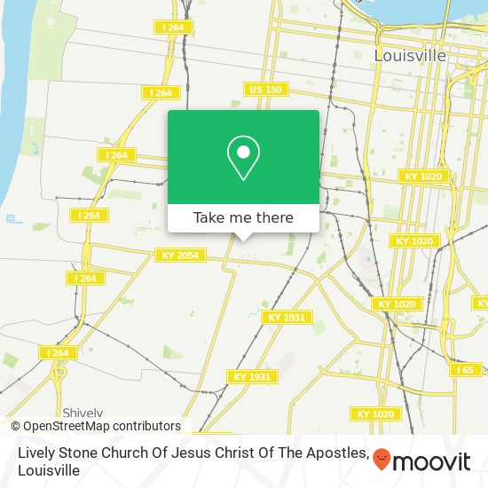 Mapa de Lively Stone Church Of Jesus Christ Of The Apostles