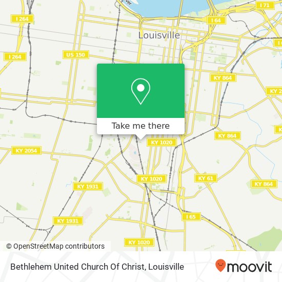 Bethlehem United Church Of Christ map