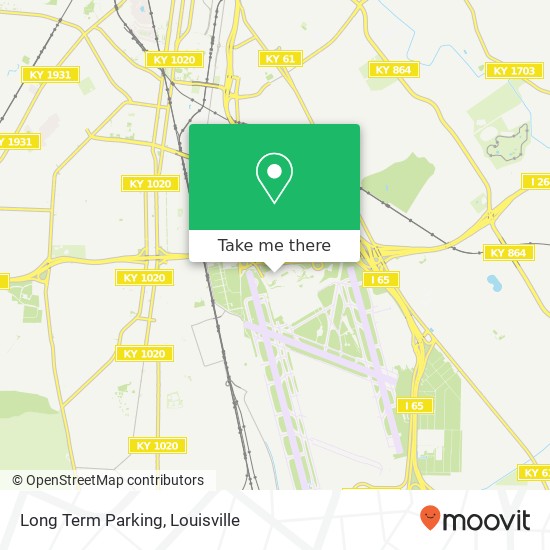 Mapa de Long Term Parking