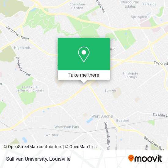 Sullivan University map