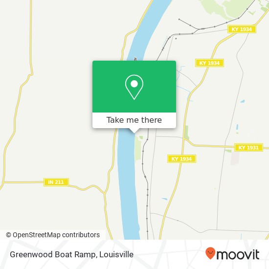 Greenwood Boat Ramp map