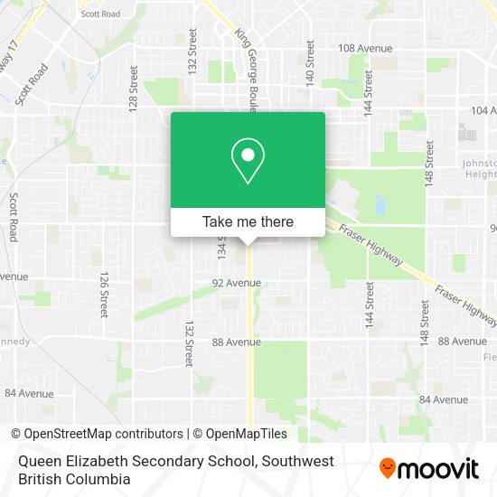 Queen Elizabeth Secondary School plan