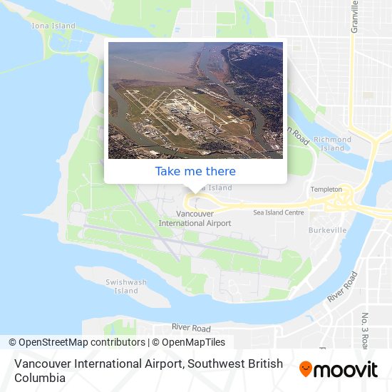 Vancouver International Airport map