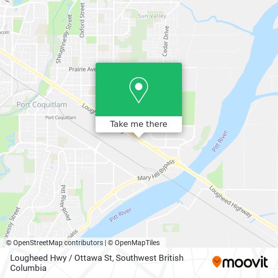 Lougheed Hwy / Ottawa St map