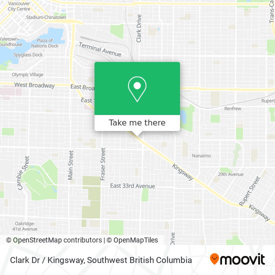 Clark Dr / Kingsway plan