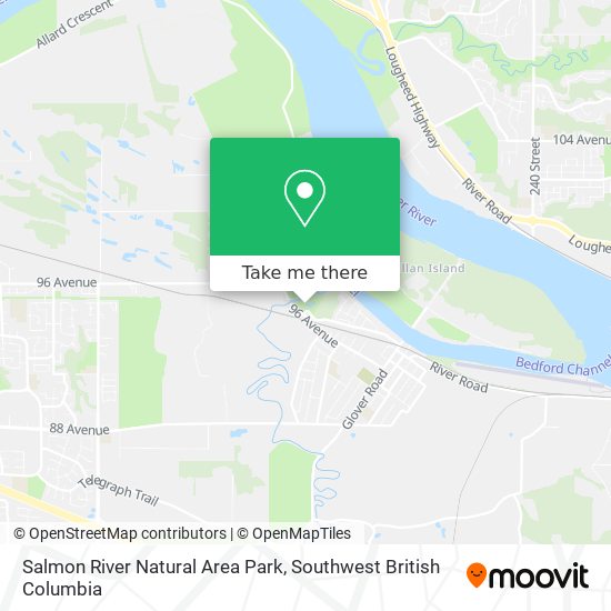 Salmon River Natural Area Park map