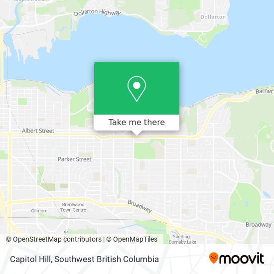 Capitol Hill map