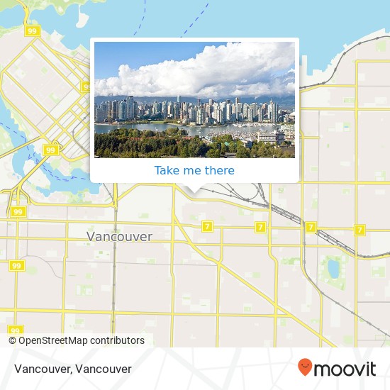 Vancouver map