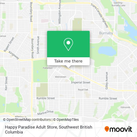 Happy Paradise Adult Store map