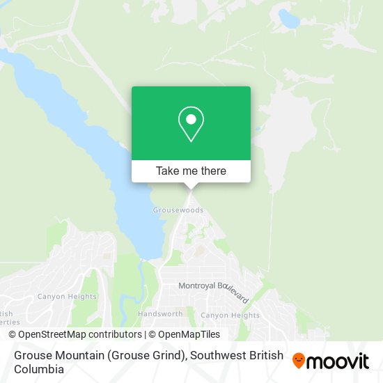 Grouse Mountain (Grouse Grind) plan