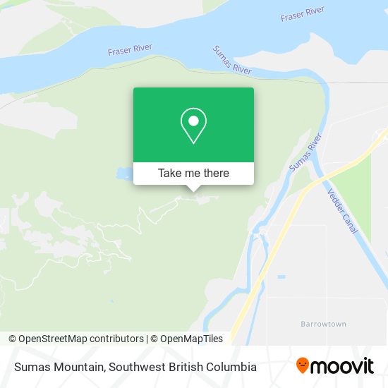 Sumas Mountain map