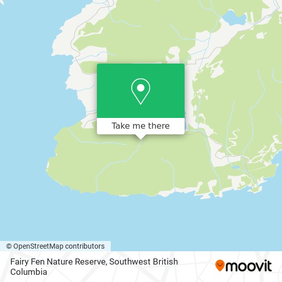 Fairy Fen Nature Reserve map