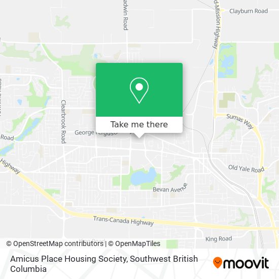 Amicus Place Housing Society map