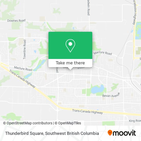Thunderbird Square plan