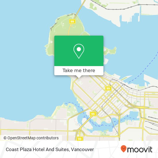 Coast Plaza Hotel And Suites map