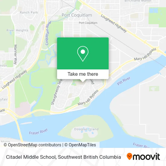 Citadel Middle School map
