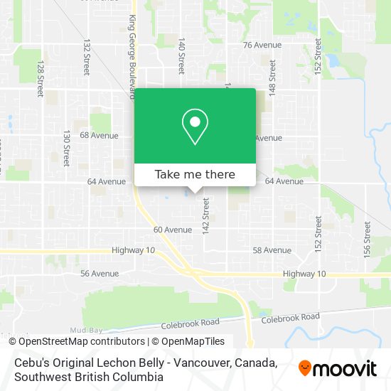 Cebu's Original Lechon Belly - Vancouver, Canada map