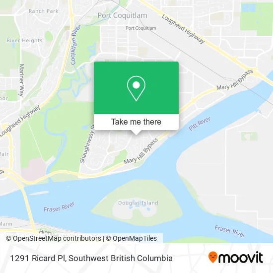 1291 Ricard Pl map