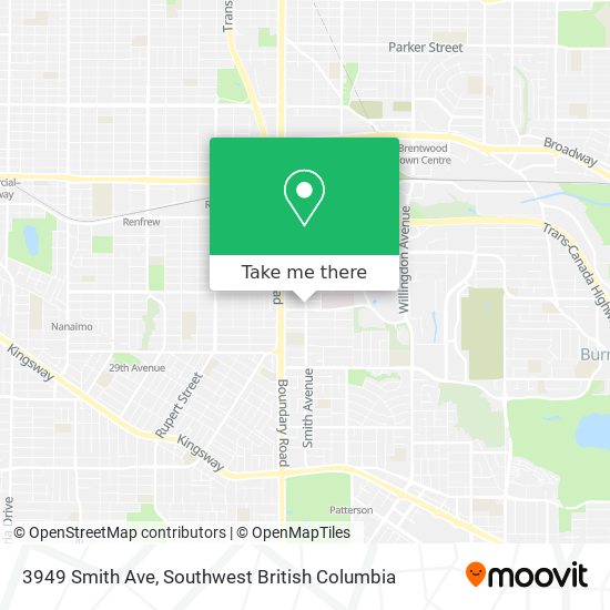 3949 Smith Ave map